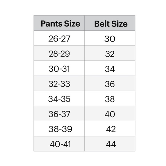 Line of Trade Leather Belt in Dark Brown (belt size 32/waist 28-30) - Picture 3 of 3